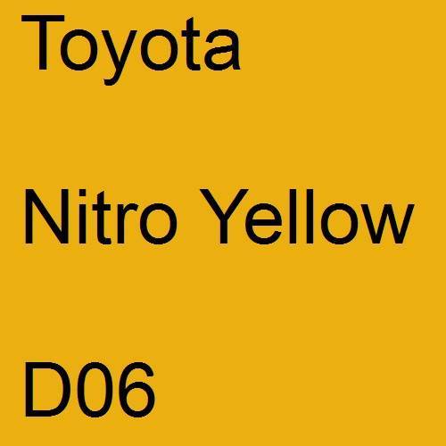 Toyota, Nitro Yellow, D06.